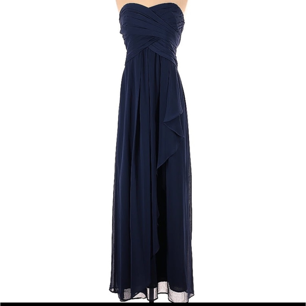 Chiffon David’s Bridal Dress Marine, 12, new